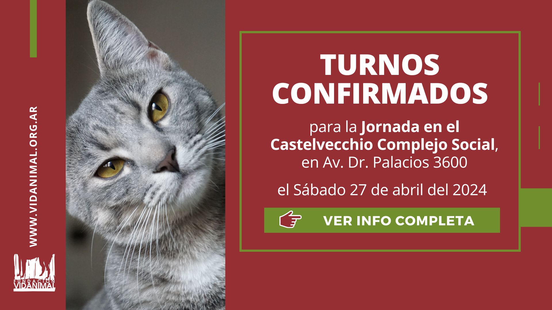 Lista de turnos confirmados: Jornada en el Castelvecchio Complejo Social – Sábado 27 de abril del 2024